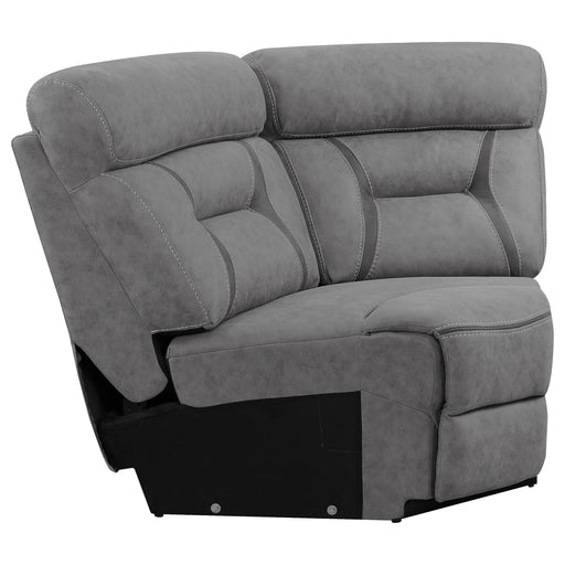 Higgins Reclining Sectionals Corner Chair - Theo's Factory Direct Mattress & Furniture (Columbus, OH)