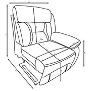 Higgins Reclining Sectionals - Theo's Factory Direct Mattress & Furniture (Columbus, OH)