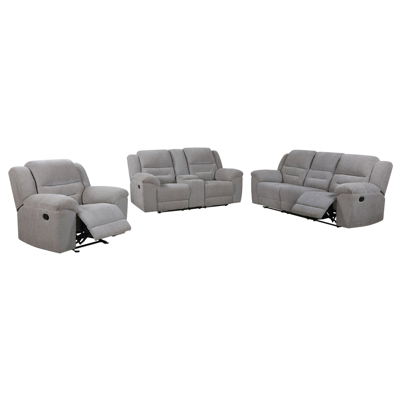 Gilson Reclining 3 Pc Set - Theo's Factory Direct Mattress & Furniture (Columbus, OH)