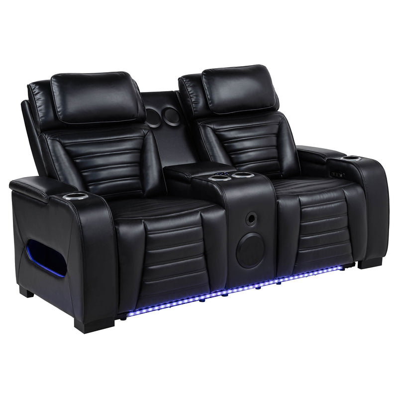Zuma Dual Power Reclining Loveseat - Theo's Factory Direct Mattress & Furniture (Columbus, OH)