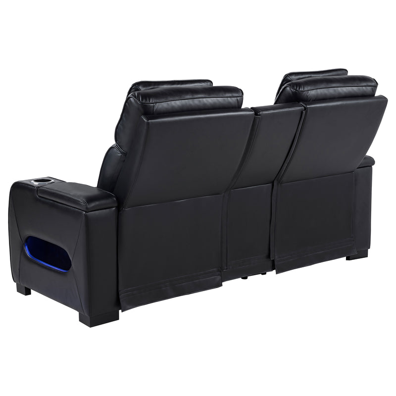 Zuma Dual Power Reclining Loveseat - Theo's Factory Direct Mattress & Furniture (Columbus, OH)