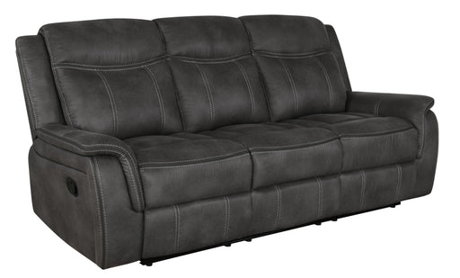 Lawrence Upholstered Tufted Back Motion Sofa - Theo's Factory Direct Mattress & Furniture (Columbus, OH)