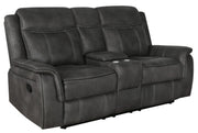 Lawrence Upholstered Tufted Back Motion Loveseat - Theo's Factory Direct Mattress & Furniture (Columbus, OH)