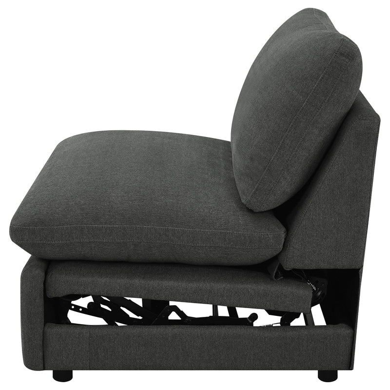 Collins Armless chair - Theo's Factory Direct Mattress & Furniture (Columbus, OH)