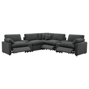 Collins Modular Power Reclining Sectional Sofa - Theo's Factory Direct Mattress & Furniture (Columbus, OH)