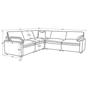 Collins Reclining Sectionals Upholstered - Theo's Factory Direct Mattress & Furniture (Columbus, OH)