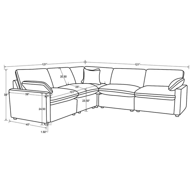 Collins Reclining Sectionals Upholstered - Theo's Factory Direct Mattress & Furniture (Columbus, OH)