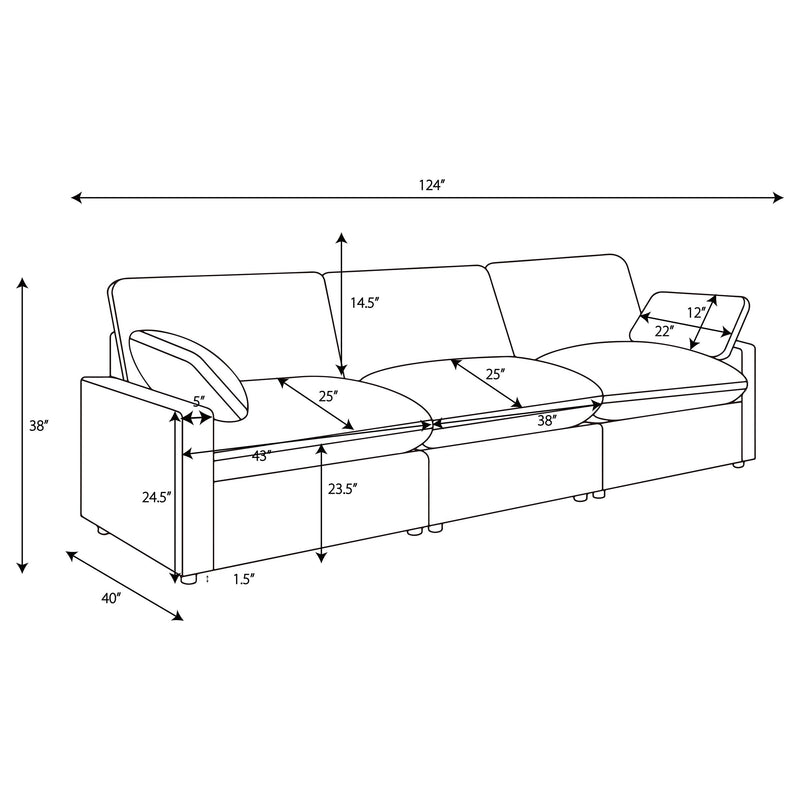 Collins Power Reclining Sofa - Theo's Factory Direct Mattress & Furniture (Columbus, OH)