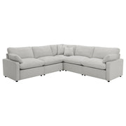 Collins Reclining Sectionals Upholstered - Theo's Factory Direct Mattress & Furniture (Columbus, OH)