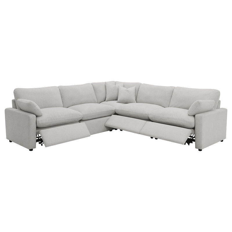 Collins Reclining Sectionals Upholstered - Theo's Factory Direct Mattress & Furniture (Columbus, OH)
