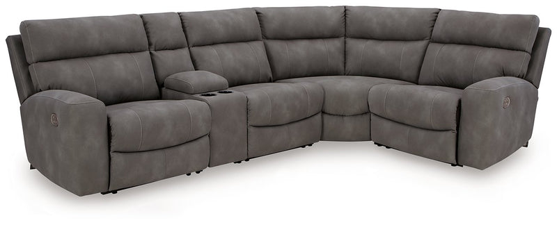 Next-Gen DuraPella Power Reclining Sectional - Theo's Factory Direct Mattress & Furniture (Columbus, OH)
