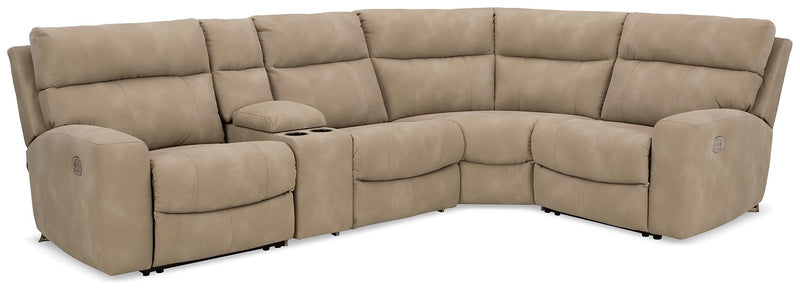 Next-Gen DuraPella Power Reclining Sectional - Theo's Factory Direct Mattress & Furniture (Columbus, OH)