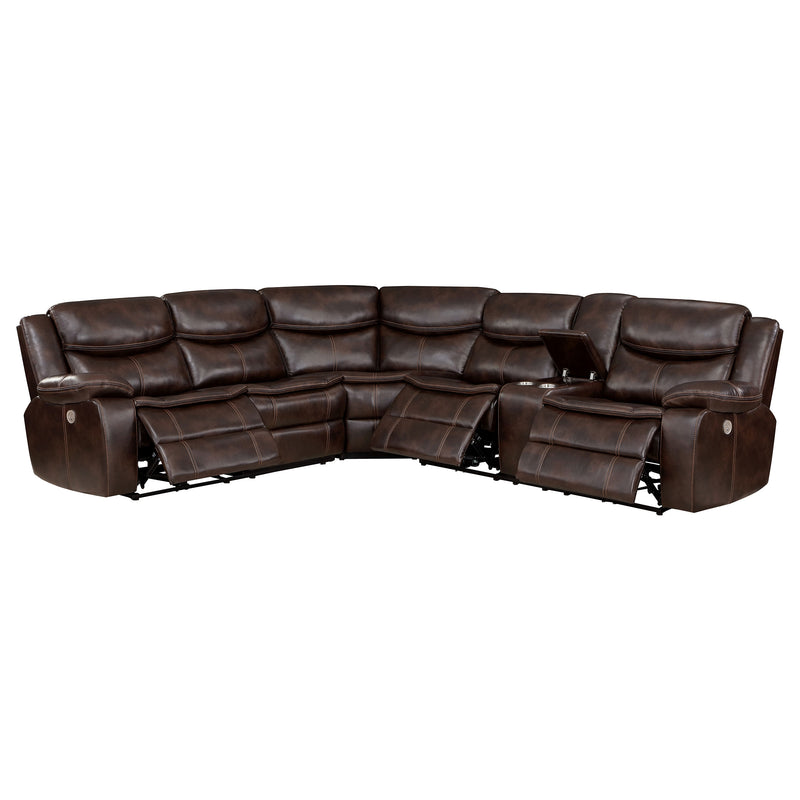 Sycamore Reclining Sectionals - Theo's Factory Direct Mattress & Furniture (Columbus, OH)