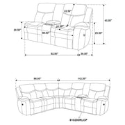 Sycamore Reclining Sectionals - Theo's Factory Direct Mattress & Furniture (Columbus, OH)