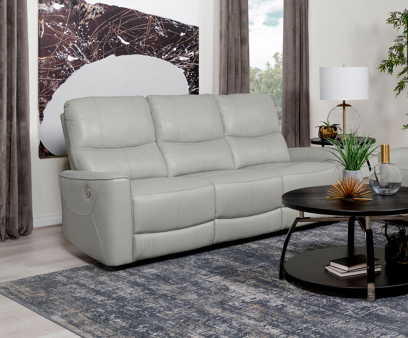 Greenfield Power Reclining Sofa - Theo's Factory Direct Mattress & Furniture (Columbus, OH)