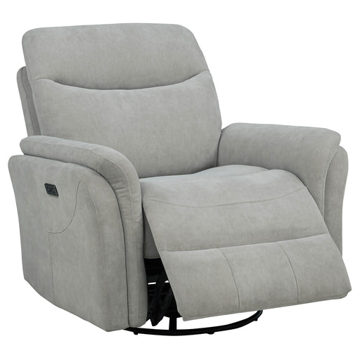Adler Power Swivel Glider Recliner - Theo's Factory Direct Mattress & Furniture (Columbus, OH)