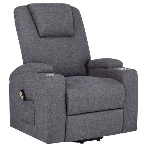 Louie Power Lift Massage Recliner - Theo's Factory Direct Mattress & Furniture (Columbus, OH)