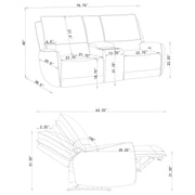 Sylmar Power Reclining Loveseat - Theo's Factory Direct Mattress & Furniture (Columbus, OH)