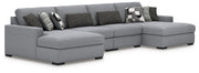 Bealton Sectional with Double Chaise - Theo's Factory Direct Mattress & Furniture (Columbus, OH)