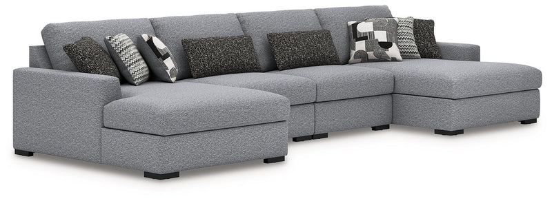 Bealton Sectional with Double Chaise - Theo's Factory Direct Mattress & Furniture (Columbus, OH)