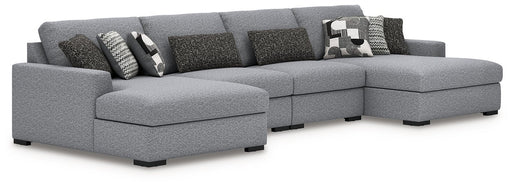Bealton Sectional with Double Chaise - Theo's Factory Direct Mattress & Furniture (Columbus, OH)