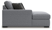 Bealton Sectional with Double Chaise - Theo's Factory Direct Mattress & Furniture (Columbus, OH)