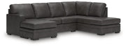 Lofton-Pike Sectional with Chaise - Theo's Factory Direct Mattress & Furniture (Columbus, OH)