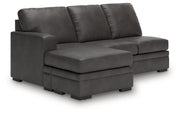 Lofton-Pike Sectional with Chaise - Theo's Factory Direct Mattress & Furniture (Columbus, OH)