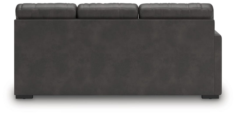 Lofton-Pike Sectional with Chaise - Theo's Factory Direct Mattress & Furniture (Columbus, OH)