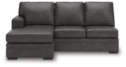 Lofton-Pike Sectional with Chaise - Theo's Factory Direct Mattress & Furniture (Columbus, OH)