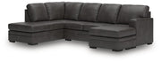 Lofton-Pike Sectional with Chaise - Theo's Factory Direct Mattress & Furniture (Columbus, OH)