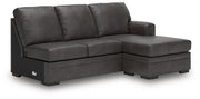 Lofton-Pike Sectional with Chaise - Theo's Factory Direct Mattress & Furniture (Columbus, OH)