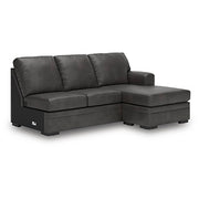 Lofton-Pike Sectional with Chaise - Theo's Factory Direct Mattress & Furniture (Columbus, OH)