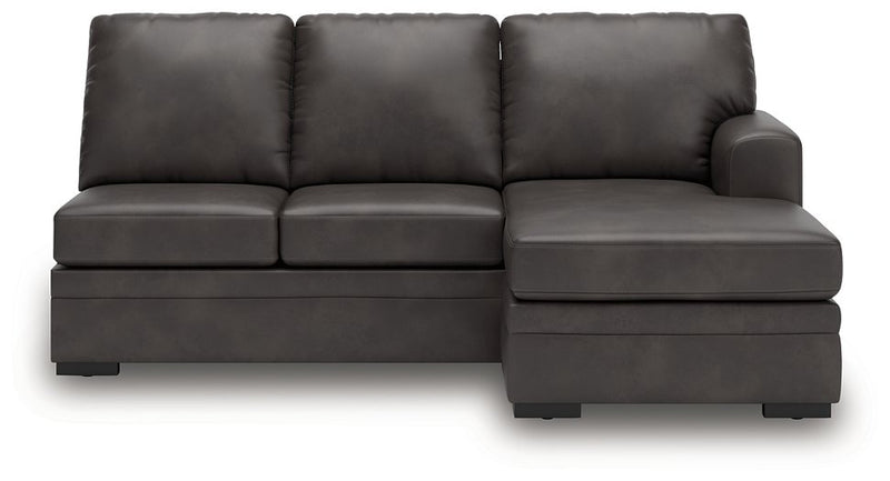 Lofton-Pike Sectional with Chaise - Theo's Factory Direct Mattress & Furniture (Columbus, OH)