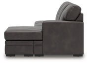 Lofton-Pike Sectional with Chaise - Theo's Factory Direct Mattress & Furniture (Columbus, OH)