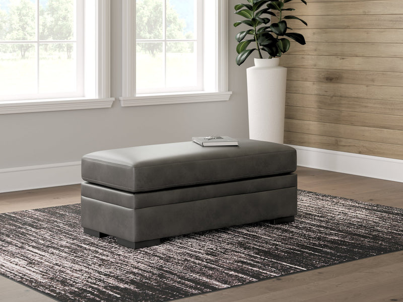 Lofton-Pike Oversized Accent Ottoman - Theo's Factory Direct Mattress & Furniture (Columbus, OH)