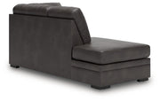Lofton-Pike Sectional with Chaise - Theo's Factory Direct Mattress & Furniture (Columbus, OH)