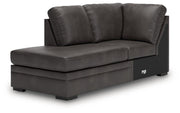 Lofton-Pike Sectional with Chaise - Theo's Factory Direct Mattress & Furniture (Columbus, OH)