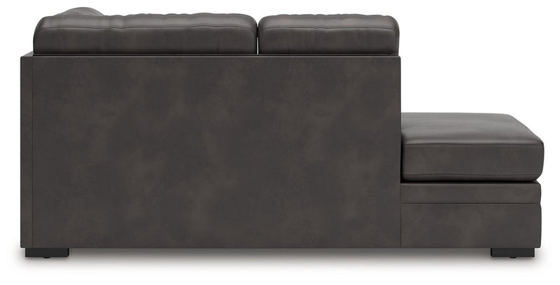 Lofton-Pike Sectional with Chaise - Theo's Factory Direct Mattress & Furniture (Columbus, OH)