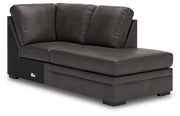 Lofton-Pike Sectional with Chaise - Theo's Factory Direct Mattress & Furniture (Columbus, OH)