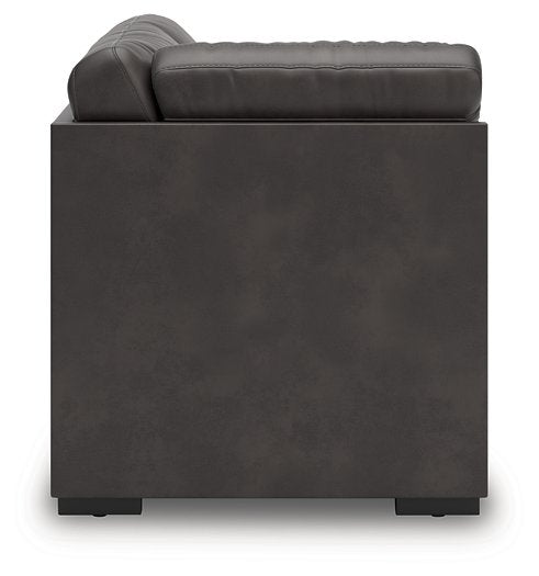 Lofton-Pike Sectional with Chaise - Theo's Factory Direct Mattress & Furniture (Columbus, OH)