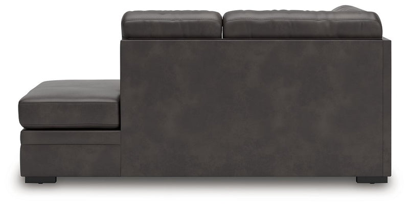Lofton-Pike Sectional with Chaise - Theo's Factory Direct Mattress & Furniture (Columbus, OH)
