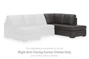 Lofton-Pike Sectional with Chaise - Theo's Factory Direct Mattress & Furniture (Columbus, OH)