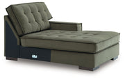 Caspian-Town Sectional with Chaise - Theo's Factory Direct Mattress & Furniture (Columbus, OH)