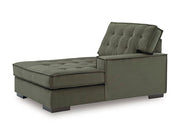 Caspian-Town Sectional with Chaise - Theo's Factory Direct Mattress & Furniture (Columbus, OH)