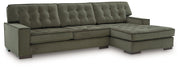 Caspian-Town Sectional with Chaise - Theo's Factory Direct Mattress & Furniture (Columbus, OH)