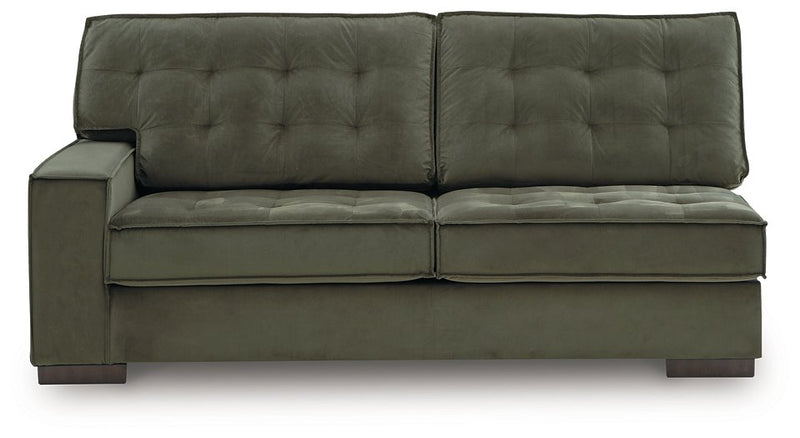 Caspian-Town Sectional with Chaise - Theo's Factory Direct Mattress & Furniture (Columbus, OH)