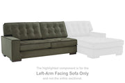 Caspian-Town Sectional with Chaise - Theo's Factory Direct Mattress & Furniture (Columbus, OH)