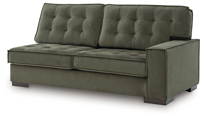 Caspian-Town Sectional with Chaise - Theo's Factory Direct Mattress & Furniture (Columbus, OH)