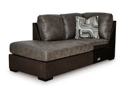 Castille Way Sleeper Sectional with Chaise - Theo's Factory Direct Mattress & Furniture (Columbus, OH)